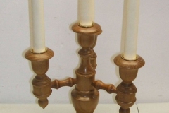 This was the winning entry in the Experienced category, a very nice candleabra by John Ruickbie.