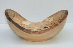 My finished natural edged bowl.