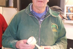 Dave Line with his finished goblet.