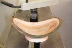 Bob Chisholms finished bowl.