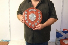 Richard Comfort won the shield in the Novice class for the total points over the year 2019  competitions.