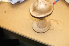 One of Mike Day's finished mushrooms.