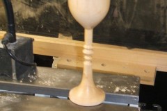 Here is Dave's finished goblet.