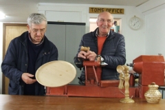 Another of Bob's items a very shallow plate made from Sycamore.